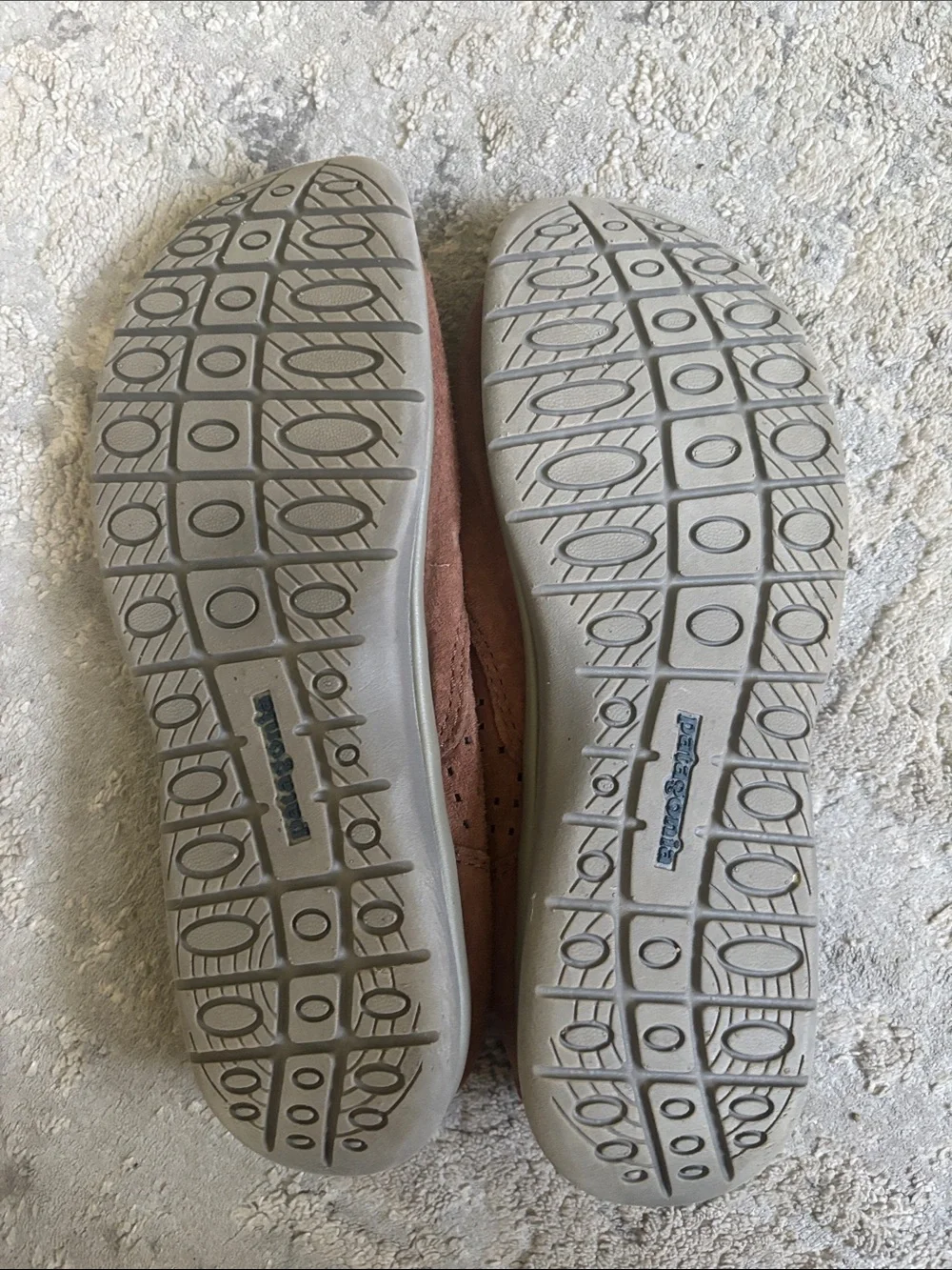 Patagonia Men’s Tan Perforated Suede Slip-On Loafers